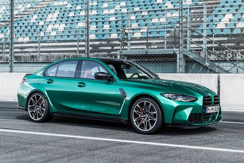 6. BMW M3 Competition (thời gian tăng tốc từ 0-96 km/h: 4,2 giây).