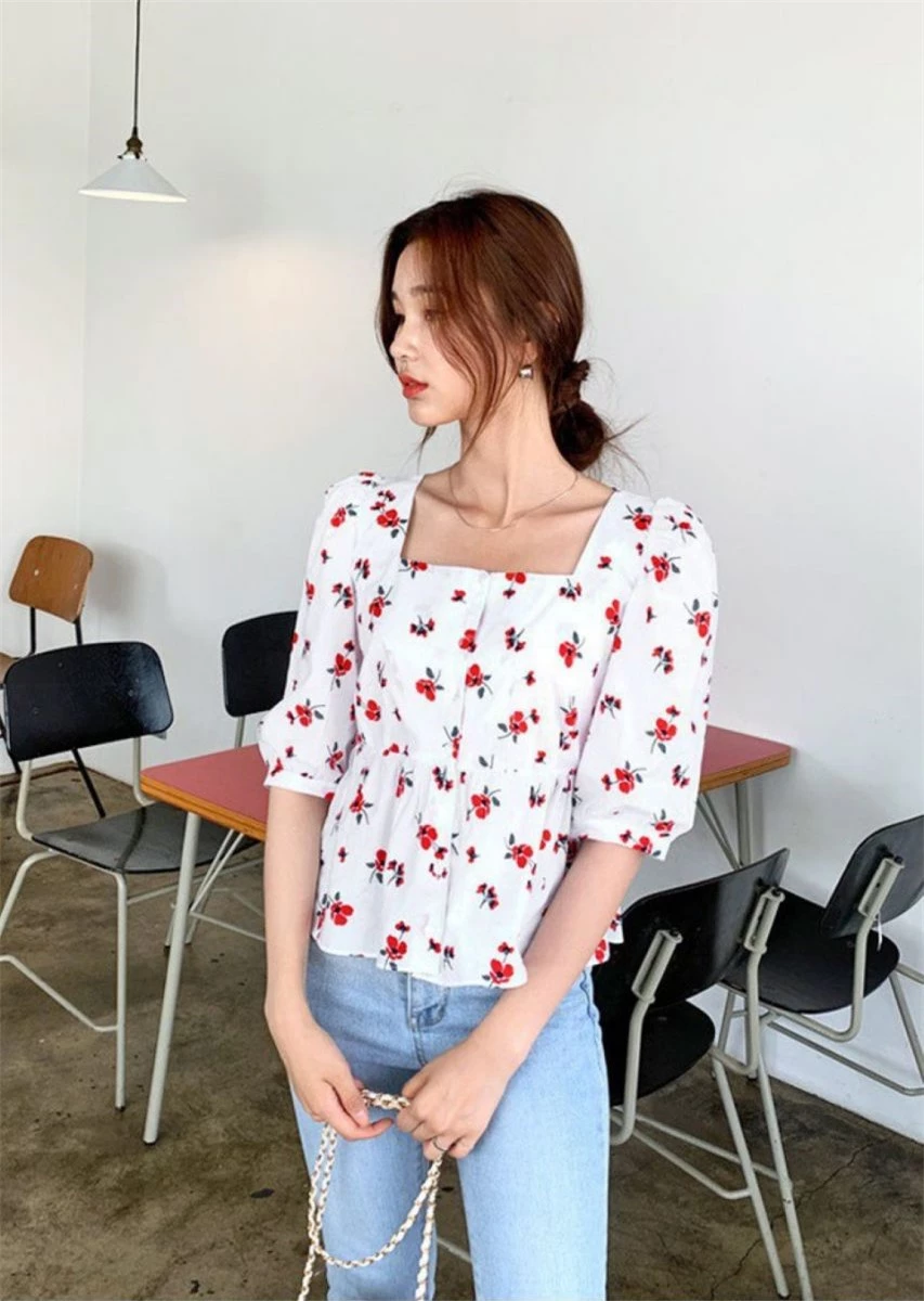 Những mẫu áo blouse cho mùa hè năng động