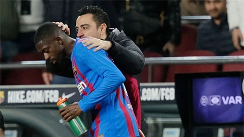 Xavi yêu cầu BLĐ Barca xác nhận tương lai Dembele