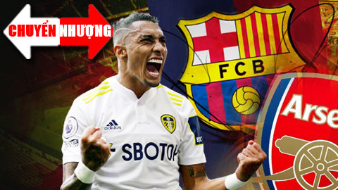 Chuyển nhượng 21/6: Barca và Arsenal tranh nhau Raphinha