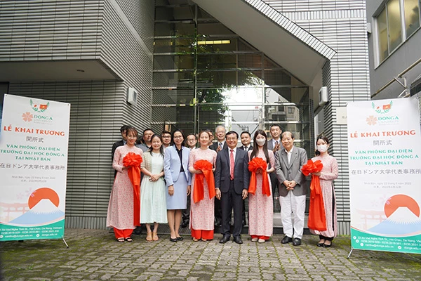 Khai trương Vă phòng đại diện Đại học Đông Á (Đà Nẵng) tại Nhật Bản