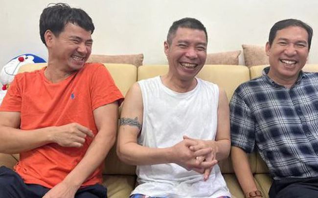 Nghệ sĩ Công Lý rạng rỡ khi hội ngộ Xuân Bắc - Quang Thắng