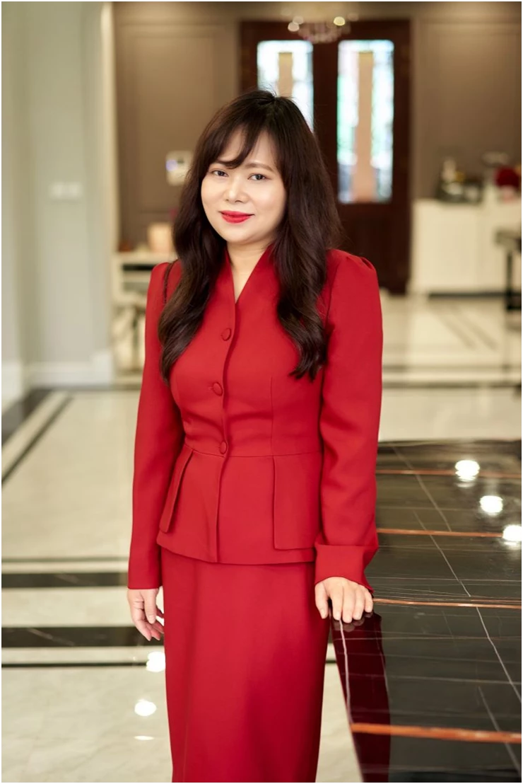 Chủ tịch HĐQT kiêm TGĐ Công ty Hanel PT Trần Thị Thu Trang.