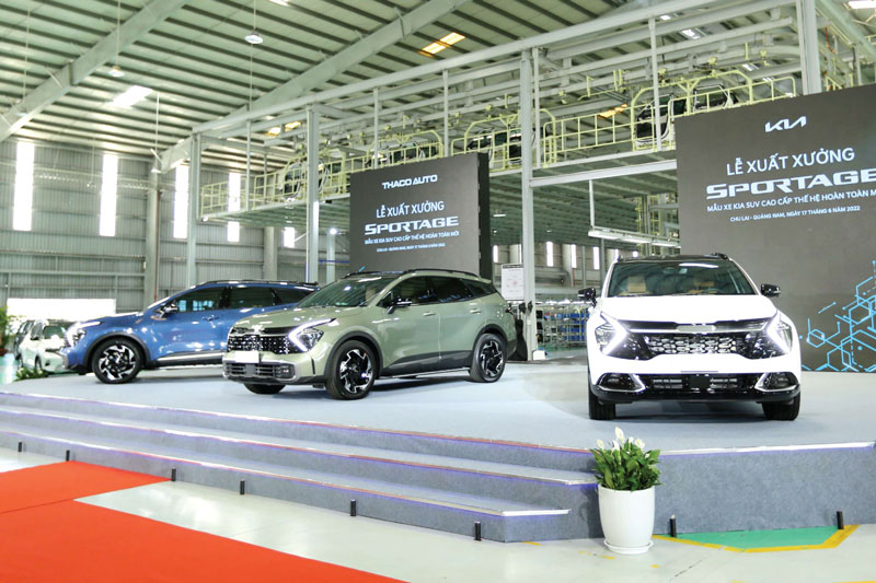 Kia Sportage 2022 trình làng tại Việt Nam; giá từ 899 triệu đồng