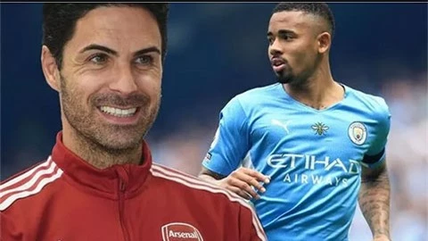 Gabriel Jesus sẽ đến Arsenal trong 'vài giờ tới'