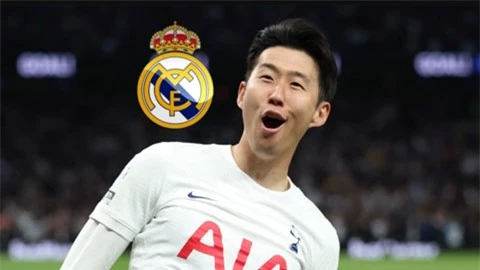 Real Madrid theo đuổi Son Heung-min
