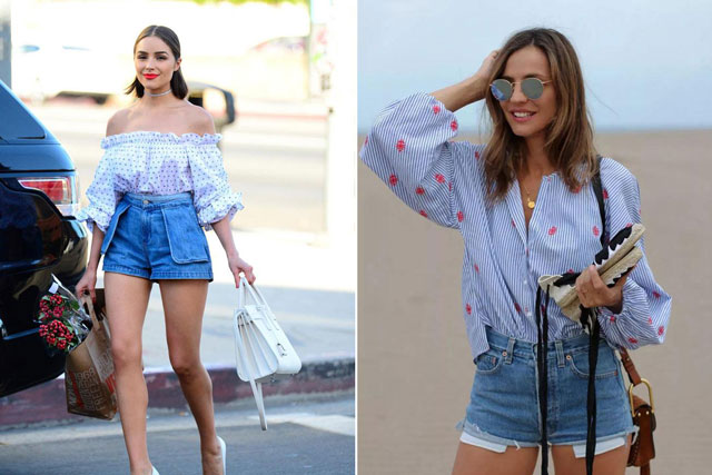 Mix quần jean shorts trong mùa hè thế nào cho đẹp ngây ngất