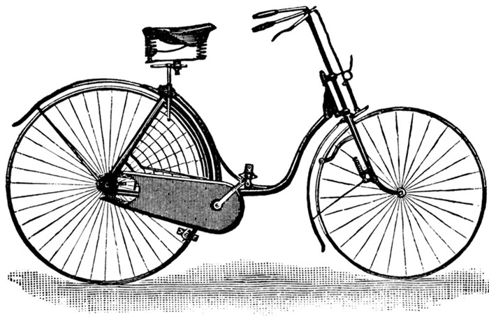 Xe đạp an toàn cho phụ nữ từ năm 1889.