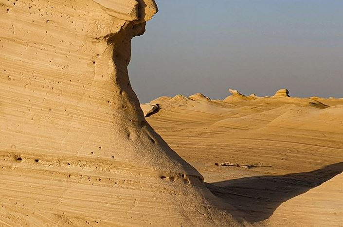 Cồn cát hóa thạch Abu Dhabi: Kiệt tác từ biến đổi khí hậu