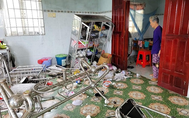 Chỉ đạo khẩn trương làm rõ vụ hủy hoại tài sản nhà cụ bà 78 tuổi tại Long An