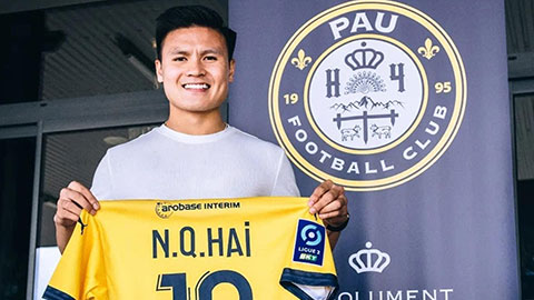 Quang Hải đá ở đâu trong đội hình Pau FC?