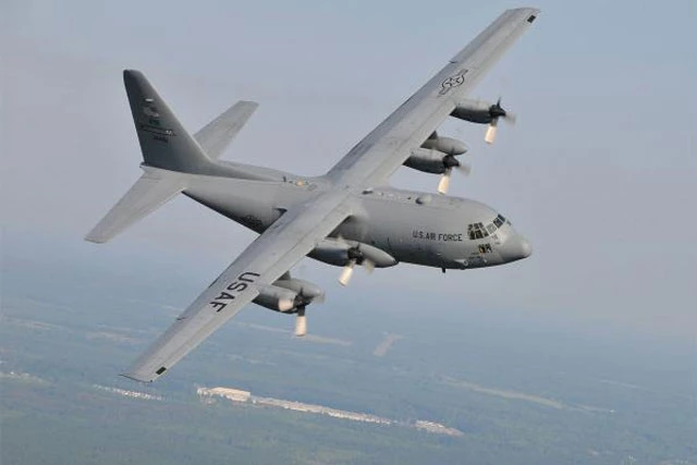 Máy bay vận tải Lockheed C-130H2 Hercules. (Ảnh: Quân đội Mỹ)