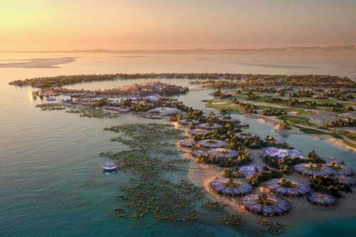 Choáng ngợp với khu nghỉ dưỡng ‘sang chảnh’ bậc nhất thế giới nằm ở Ả Rập Xê Út