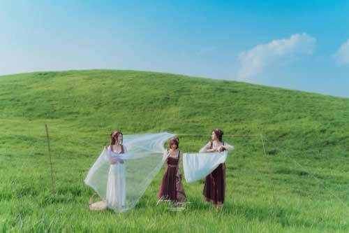 Tọa độ có góc chụp đẹp hệt như ảnh nền huyền thoại Windows 98 nằm ở Mộc Châu