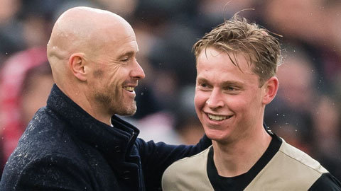 Với De Jong, HLV Ten Hag có thể dùng 3 sơ đồ ở MU