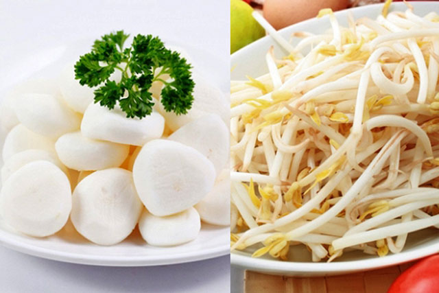 Trị nám chỉ bằng cách dùng giá đỗ