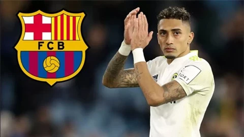 Barca đạt thỏa thuận mua Raphinha giá 60 triệu euro