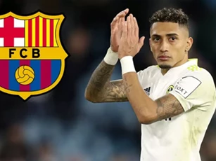 Barca đạt thỏa thuận mua Raphinha giá 60 triệu euro