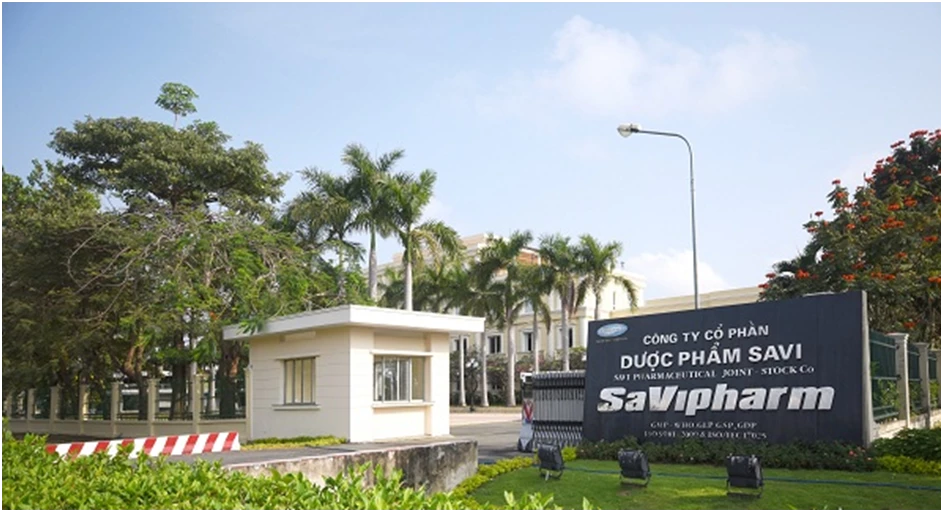 Trụ sở công ty CP Dược phẩm SaVi.