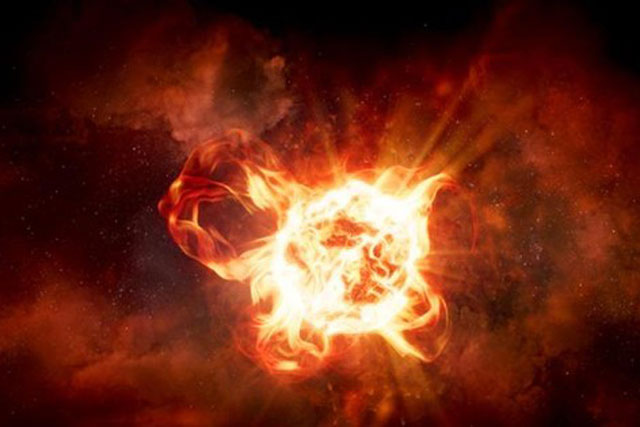 Quan sát ngôi sao lớn nhất trong Dải Ngân hà đang chết dần