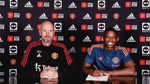 CHÍNH THỨC: MU đón tân binh đầu tiên trong triều đại Ten Hag