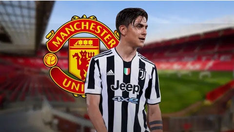 Man United liên hệ với Dybala để thay Ronaldo
