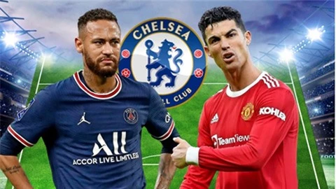 Đội hình Chelsea bá đạo khi có Ronaldo, De Ligt, Neymar và Sterling