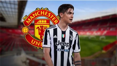 Man United liên hệ với Dybala để thay Ronaldo