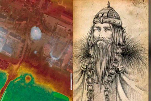 Quét radar nhà thờ cổ, phát hiện "bóng ma" vua Viking 1.100 tuổi
