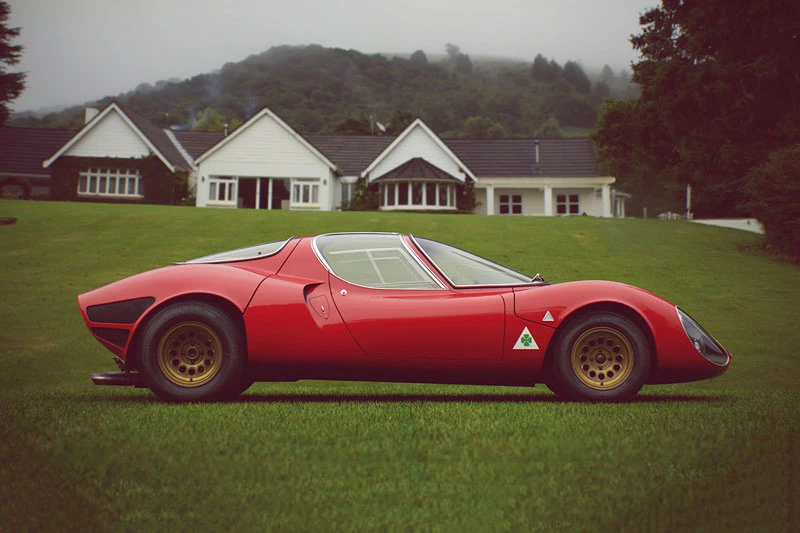 8. Alfa Romeo 33 Stradale. 8. Alfa Romeo 33 Stradale.