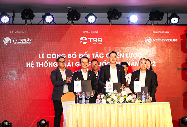Hiệp hội Golf Việt Nam (VGA) công bố T99 Group là đối tác chiến lược