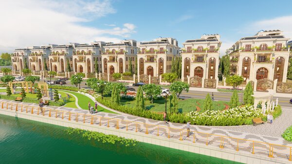 Biệt thự ven sông Jardin Villas là món tài sản thể hiện phẩm chất thượng lưu của gia chủ - Ảnh: PC