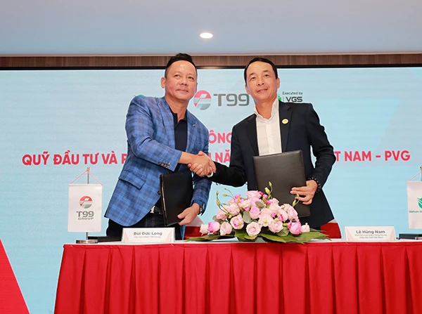 Lễ công bố thành lập quỹ Đầu tư Đầu tưPhát triển Tài năng trẻ Golf Việt  Nam – PVG và tài trợ cho các vận động viên Đội tuyển Quốc g