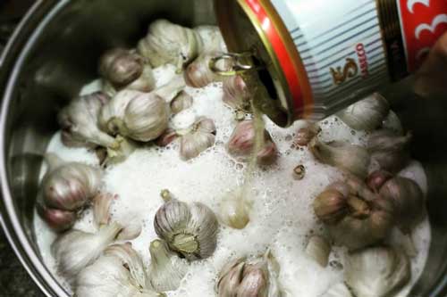 Đổ bia vào tỏi ngâm 10 ngày - kết quả sau đó khiến ai cũng bất ngờ