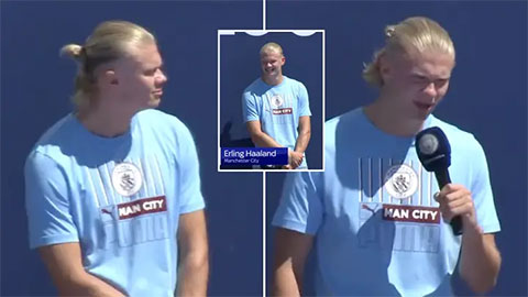 Erling Haaland nôn nóng đối đầu với MU