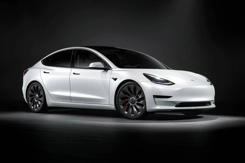 10. Tesla Model 3.