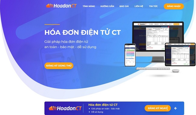 Hệ thống hóa đơn điện tử CT được phép cung cấp dịch vụ 