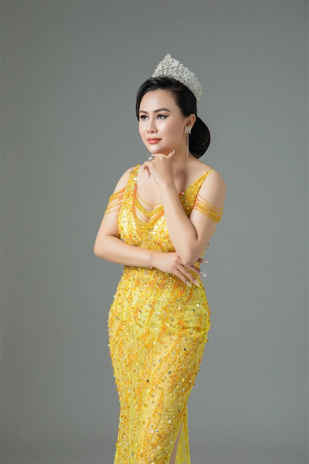 Lý Kim Ngân áp lực khi ngồi ghế giám khảo Hoa hậu Doanh nhân Việt Nam 2022 - Ảnh 5.