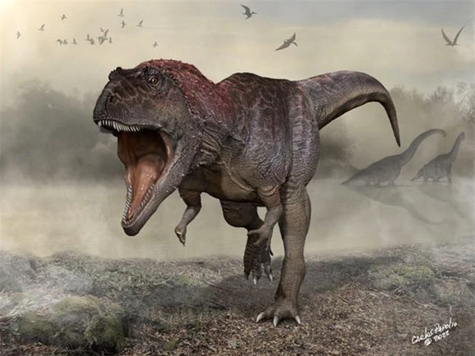 Đào được loài khủng long khổng lồ chưa từng thấy trên thế giới - Ảnh 1.
