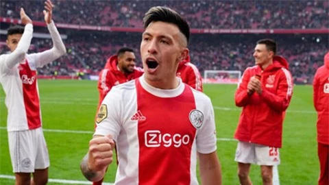 MU đàm phán với Ajax về Lisandro Martinez trong hôm nay