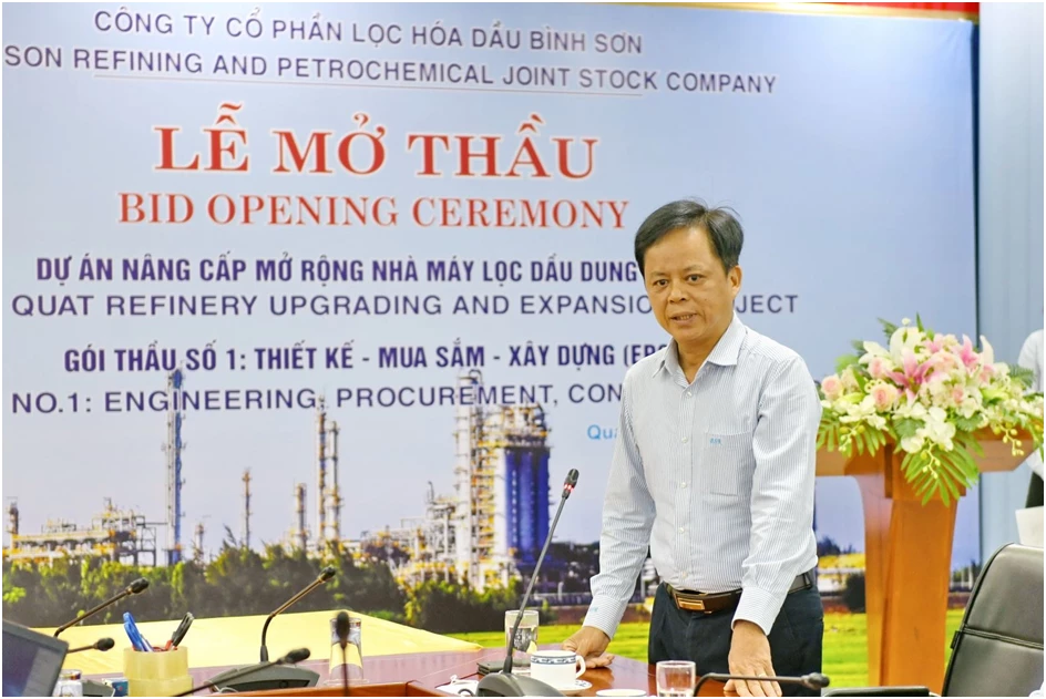 Chân dung Chủ tịch HĐQT Công ty cổ phần Lọc hóa dầu Bình Sơn Nguyễn Văn Hội.