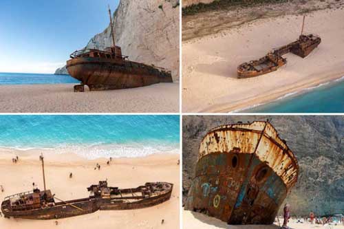 Bãi biển đắm tàu đẹp nhất Hy Lạp, khung cảnh hoang sơ đẹp đến “lịm tim”