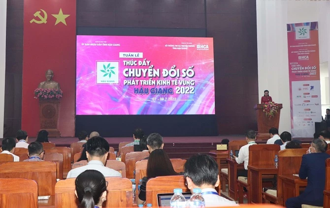 Hậu Giang tổ chức tuần lễ thúc đẩy chuyển đổi số phát triển kinh tế vùng - Hậu Giang năm 2022.