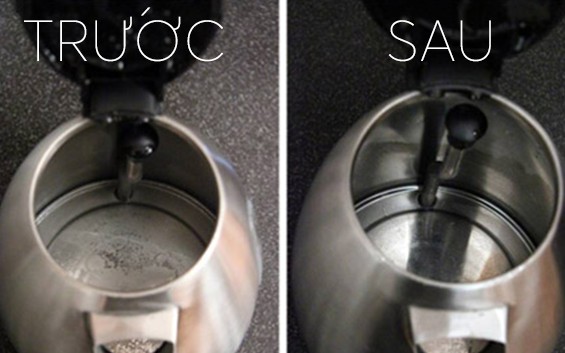 5 cách làm sạch ấm siêu tốc hiệu quả