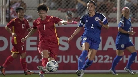 Bán kết bóng đá nữ AFF Cup 2022, Philippines 4 – 0 Việt Nam: Trận thua bất ngờ của đội nữ Việt Nam