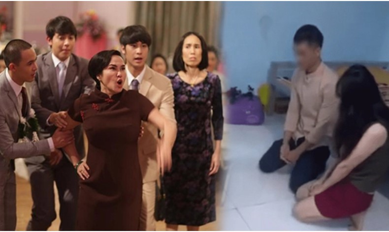 Bỏ mừng thọ mẹ vợ để đi với người yêu cũ, vợ kéo cả nhà chồng lao đến khách sạn và cái kết