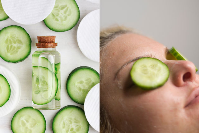 Loại bỏ thâm mắt chỉ bằng cách dùng dưa chuột