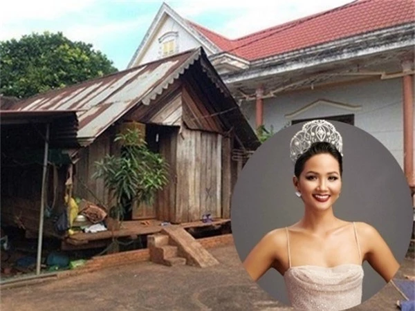 Nhà ở quê của Hoa hậu Ngọc Châu giản dị, khác xa dàn người đẹp này
