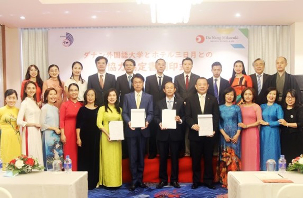 Tập đoàn Nhật Bản và Đại học Ngoại ngữ Đà Nẵng hợp tác phát triển nhân lực