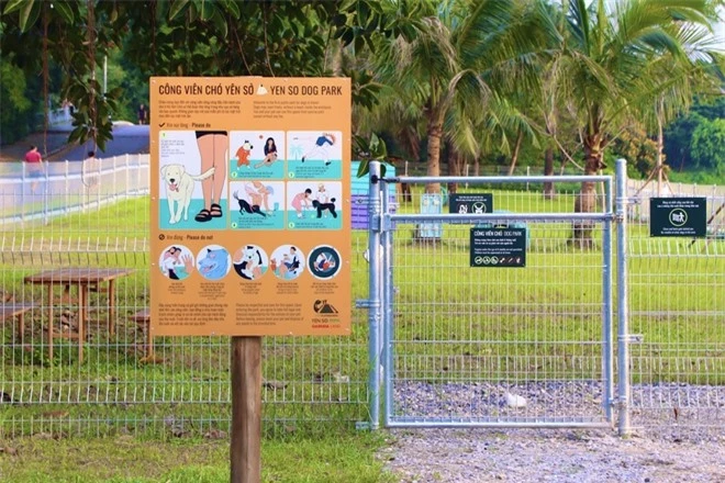 Ghé thăm công viên cho chó đầu tiên tại Hà Nội: Nhiều đồ chơi và khu vực ăn dành riêng cho thú cưng - Ảnh 7.